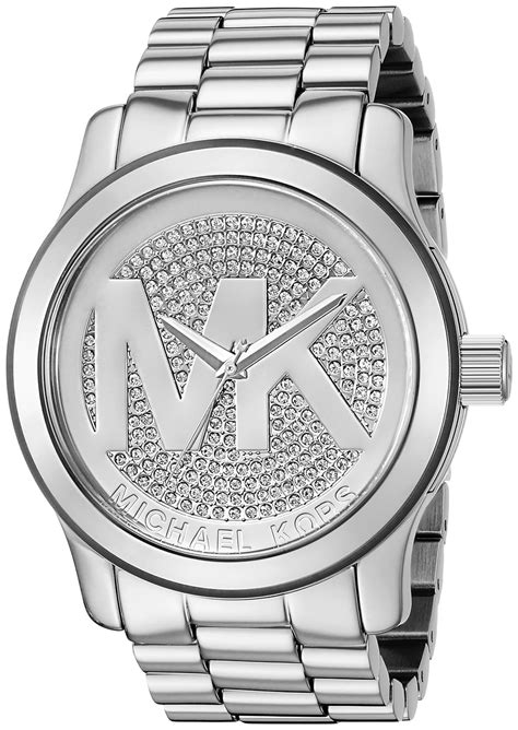 michael kors cooper watch silver|silver michael kors watch sale.